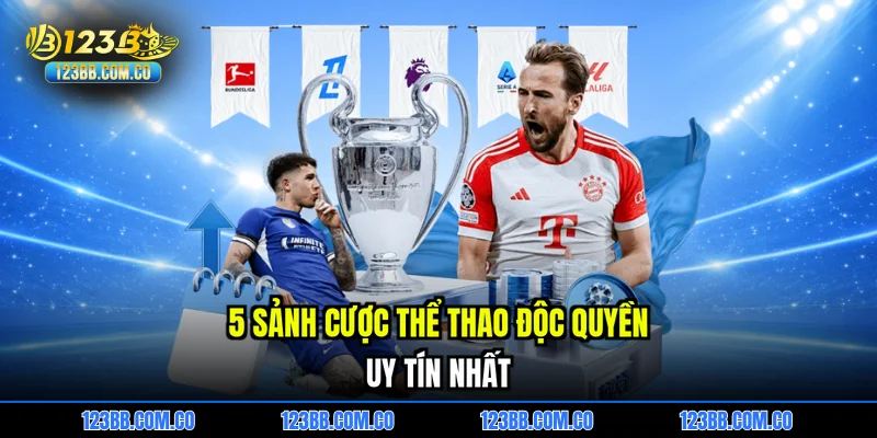 5 sảnh cược Thể thao độc quyền uy tín nhất