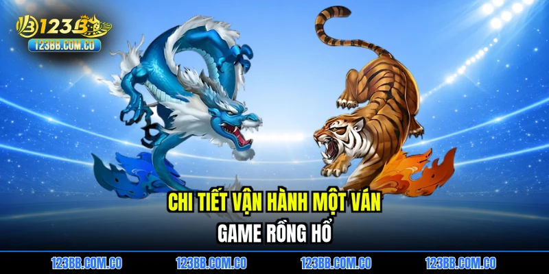 Chi tiết vận hành một ván game Rồng hổ