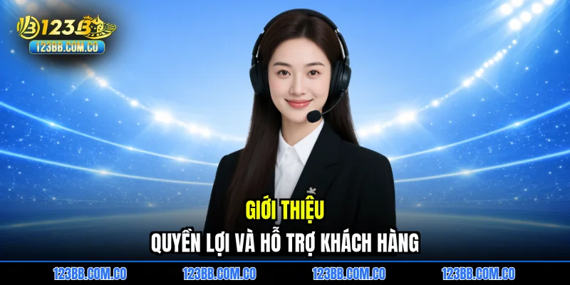 Giới thiệu quyền lợi và hỗ trợ khách hàng