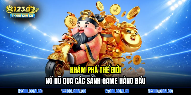 Khám phá thế giới nổ hũ qua các sảnh game hàng đầu